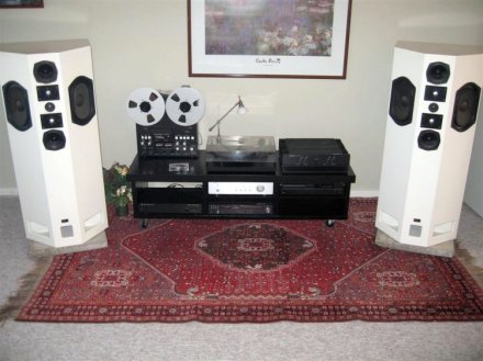 Finished pair of RSTL kit speakers